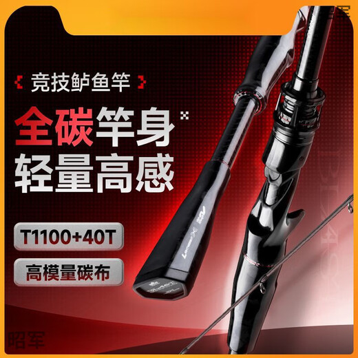 汉鼎路亚竿blast竞技竿海外泛用高碳路亚枪柄直柄钓鱼远投鲈鱼竿 3米 682M枪柄2.0BLAST竞技竿C