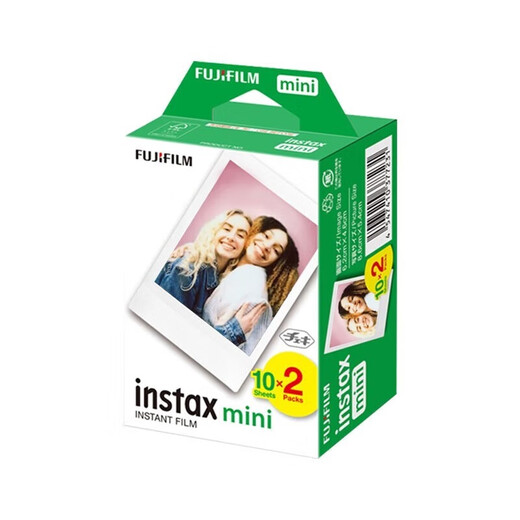 Fuji (FUJIFILM) instant photo paper mini7/se/8/9/11/12/40/41/90/wide photo paper mini photo paper 20 sheets international version birthday gift