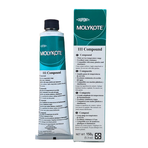 Dow Corning valve lubricant 111 food grade silicone grease O-ring sealant DuPont Molyk 111/3.6kg (high)