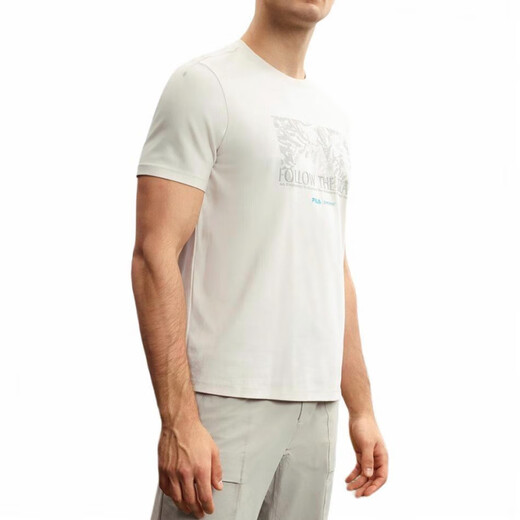 Fila AthleticsSport2025Q1 Treotage à manches courtes à manches courtes et personnalisés sports polyvalents et t-shirts décontractés Men Gongbei M 170 / 92A
