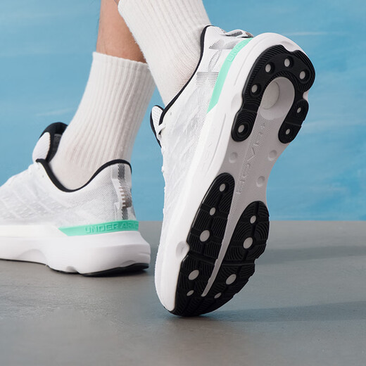 UNDER ARMOUR Men's Shoes 2025 Autumn New Sports Shoes Breathable Running Fitness Low-top Wear-Resistant Casual Training Shoes 3027187-101 40.5