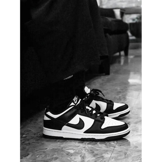 
Nike (NIKE) Dunk Low Nike Black and White Panda Men and Women Low Top Casual Board Shoes DD1503-101 DD1391-100 Black and White Men 39