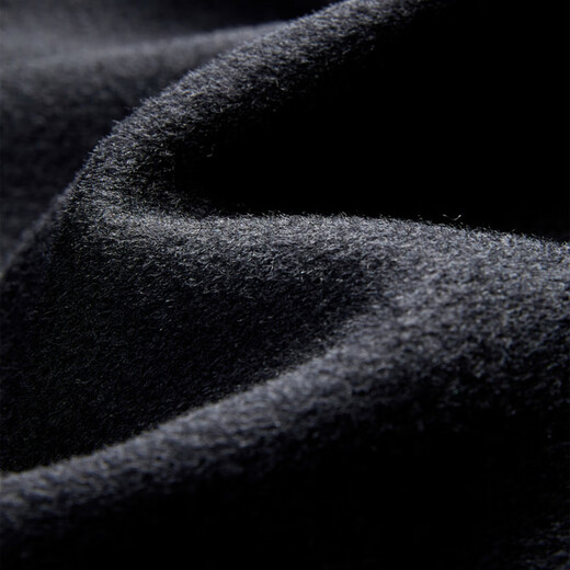 YOUNGOR Coat Men's Wool Cashmere Blended Business Coat 30 Cashmere High Quality Down Coat 2025 New Product Black VYSY01N999AFA M 170/92A (Recommended 120-130 Jin Jin equals 0.5 kg)