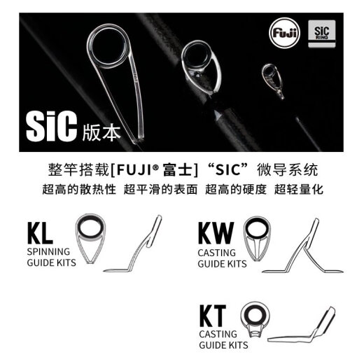 瀚诺骨隼路亚竿碳纤维握把黑坑专用鱼竿直柄枪柄鳜鱼快调虫竿 682m SL/MH富士直柄全碳纤维握把