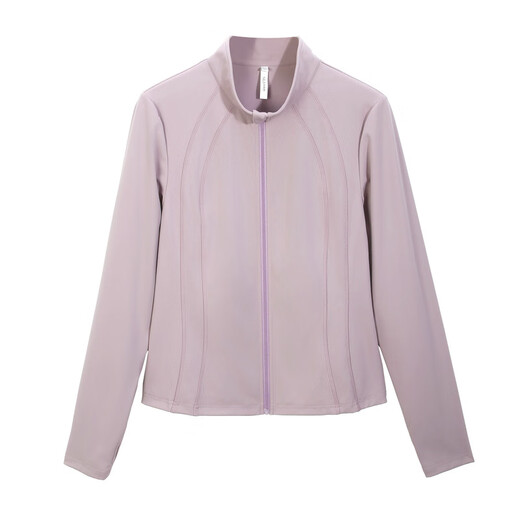 Show de fibra [Traje de yoga delgado de estilo fibra de vacaciones de la chaqueta corta de gran tamaño] Fat MM de gran tamaño MM Spring New Style Pink XL