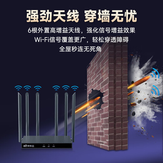 Jingdong Cloud Enrutador wifi6 portátil inalámbrico móvil de marca propia de Jingdong SIM de oficina en casa de nivel empresarial tarjeta de red inalámbrica gigabit sin cableado cpe king que penetra en la pared banda ancha 4G CPE Pro enrutador de grado industrial rey que penetra en la pared de alta cobertura