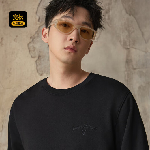 Carbine 340G cotton sweatshirt, sweatshirt for men, autumn flower creative design, comfortable and soft autumn long-sleeved sweatshirt