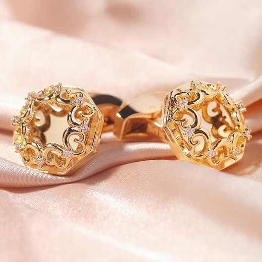 NOSSKISS专属定制款爱的誓言袖扣男轻奢袖口钉高端生日礼物 爱的誓言（常规款）