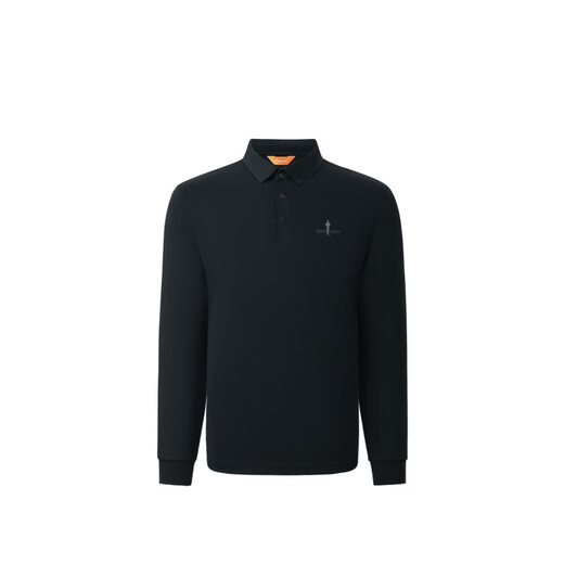 Biyinlefen lightweight autumn and winter men's tops are skin-friendly, soft and easy to care for, long-sleeved lapel POLO shirts can be used as base layers