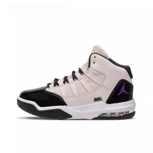 耐克（NIKE）球鞋定制 Jordan Max Aura 1 童趣聚会 中帮复古篮球鞋 黑粉 AQ9214-121Team4-女款恋歌 35.5