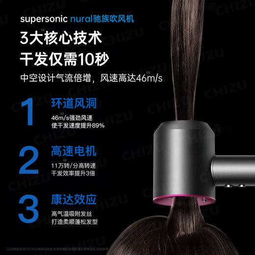 DIKTT Germany Hair Dryer Home Silent Negative Ions High Power Does Not Hurt Electricity Hair Dryer Girls Special Household Genuine Does Not Hurt Hair Silent Second Dry Hair Care Hair Dryer Laifen Space Gray Single Air Nozzle 3 Billion Negative Ions Valentine's Day Gift for Your Target