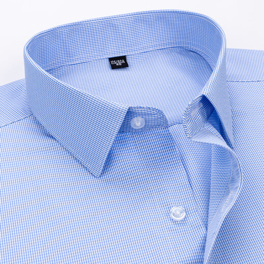 CEO Yageor 2025 summer new cotton men's short-sleeved shirt for young people fashion casual solid color light business shirt DX6626 38