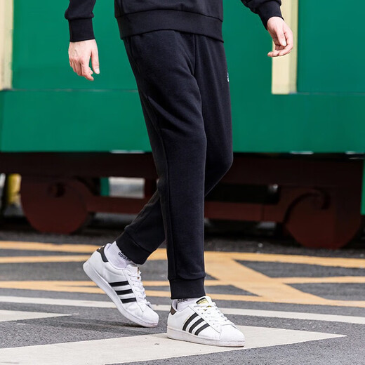 阿迪达斯 （adidas）裤子男裤秋新款黑色篮球长裤束脚运动裤潮GP1013官方正品 GK9226/ S 120-135斤
