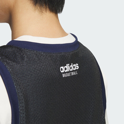 ADIDAS/阿迪达斯BB AOP 3S JRSY男士篮球宽松背心 JI9761 XL