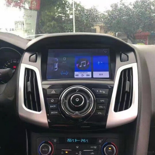 Convient à Ford Focus Navigation 12-17 Contrôle central spécial Affichage de grand écran Navigation d'image inverse 11-2 + 32WIFI ​​Version Configuration standard officielle