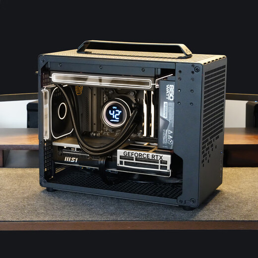 MSI U7 265KF/RTX5080/5070Ti/5060ti 16G desktop computer host DIY complete machine assembly computer e-sports game design mini ITX portable ULTRA configuration four丨Intel U7 265KF/5070Ti
