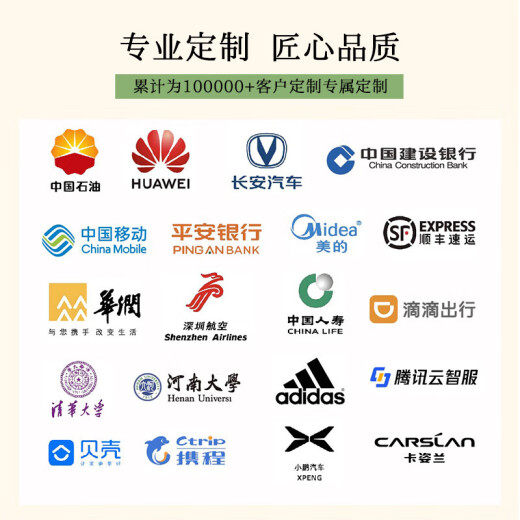 囍器端午节礼物送员工客户长辈伴手礼礼盒公司商务团建实用礼品定制 【端午安康】椭圆牛皮礼盒5