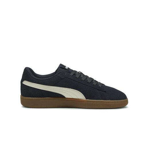 Puma (PUMA) classic retro versatile low-cut sneakers for men and women new casual shoes SMASH 390984 Navy Blue-White-23 42