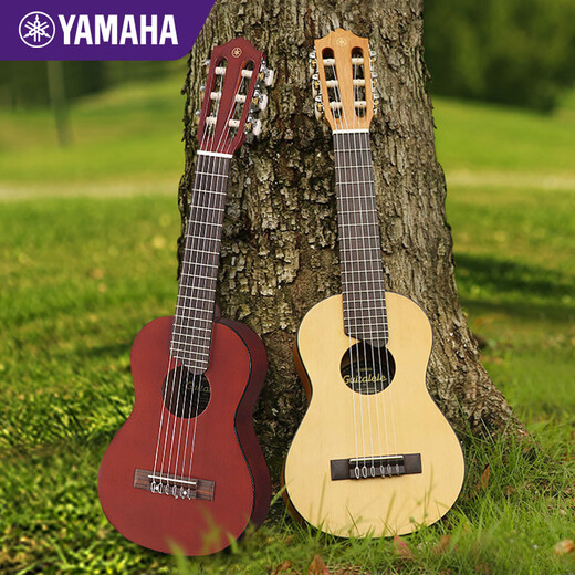 雅马哈（YAMAHA）雅马哈GL1 28英寸小古典吉他6弦吉他非尤克里里乌克丽丽 GL1PBR柿褐色(送原装琴包)28英寸