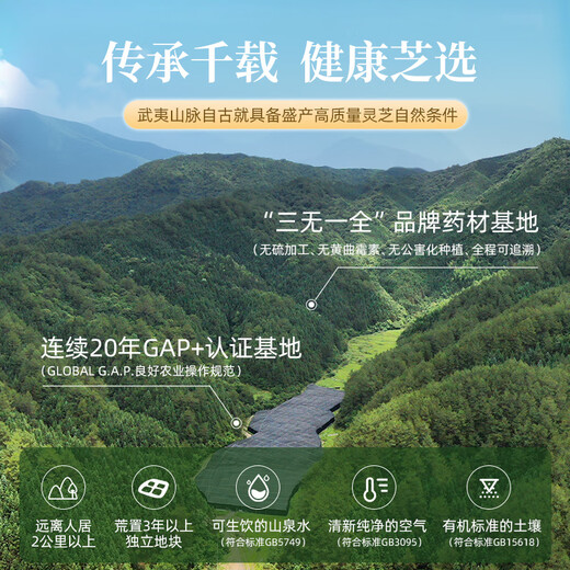 Xianzhilou Four Organic Broken Ganoderma Spore Powder 30 Bags*4 Boxes Triterpene 12.5g Immune Enhancement Health Products