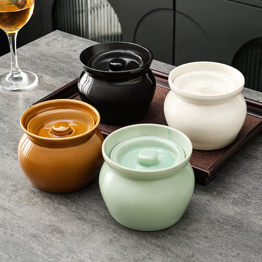 Haofeng crock pot soup stew pot household simmering soup stew pot water-proof stew pot one person steamed egg with lid Teacher's Day gift