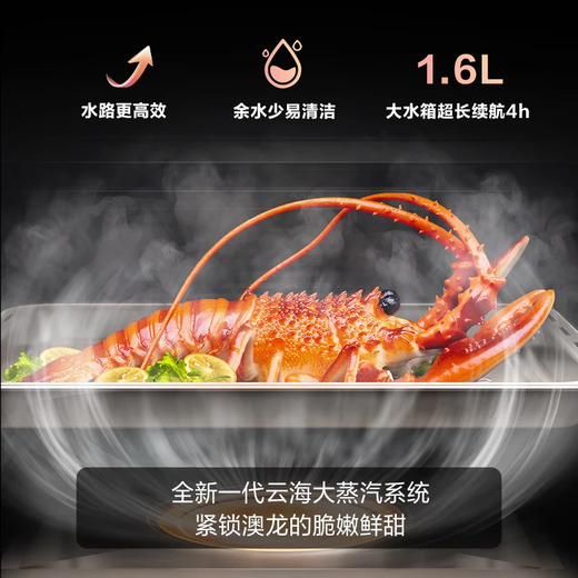 FOTILE Embedded Steam Oven EP1 55L Large Capacity Intelligent Steaming, Roasting, Stewing, Skimming and Frying All-in-one National Subsidy