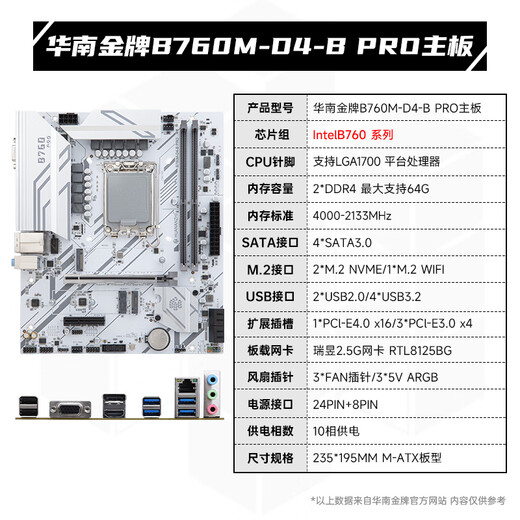 Medalla de oro de China del Sur H610/B760M Juego de CPU de placa base con Intel i5 12400F/12600KF/12490F/i3 12100F Board u Set Black Myth Wukong Gaming Computer B760M-D4 Pro con i5-12600KF suelto suelto
