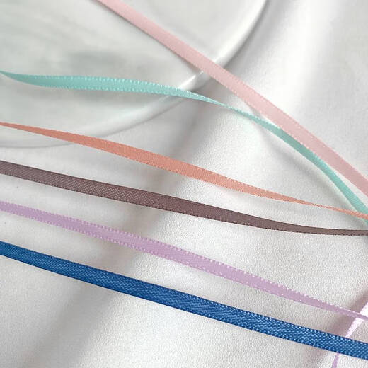 Yonghuan M verschlüsselte doppelseitige Polyester-Gurtband Hochzeitsknot Making-Geschenkmaterial Verpackung Ribbon Ribbon Alter Gold Reis/Roll #693