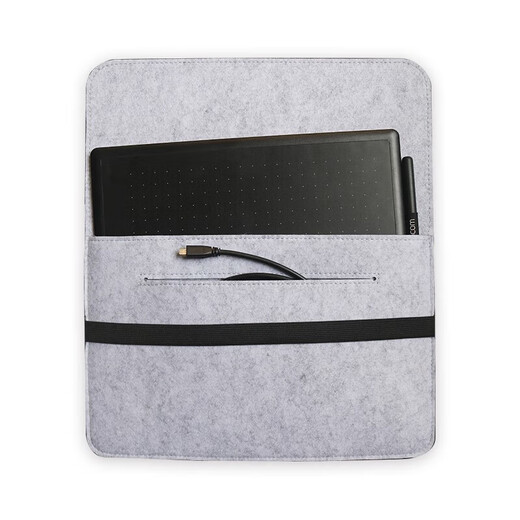 Wacom Original Digital Tablet Package CTL472 671 672 6100 Yingtuo PTH660 Bagure de protection de protection de la planche peinte à la main CTL690 / CTH690 Sac en feutre Envoyer un stylo 0x0cm