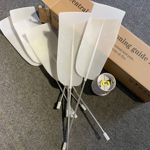 Li Shen central air conditioner wind shield, guide fan, ceiling unit, air-conditioning outlet baffle, ceiling unit windshield, anti-direct blowing, upgraded white central air conditioner (ceiling unit) wind guide