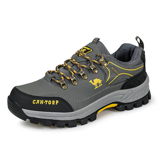 Tamaño roto Zapatos para hombres para hombres Autumn Autumn Outdor Sheadking de cuero genuino impermeable impermeable deportes y zapatos casuales de senderismo 14088 Negro 38
