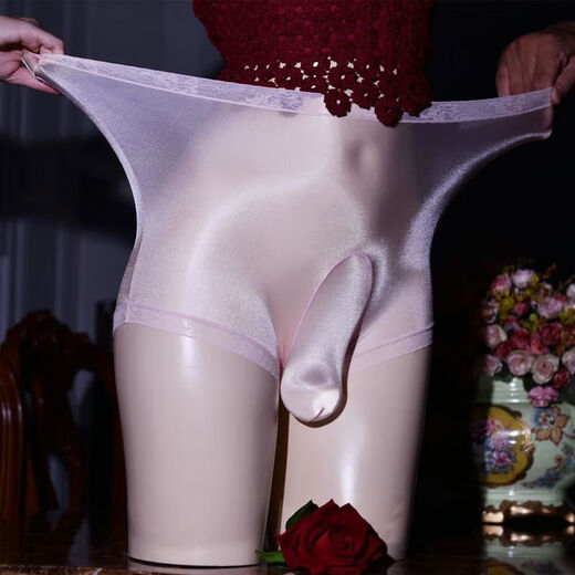 Men's triangle gun egg separation alternative thong underwear sexy pure desire men's fun underwear thong underwear black 3064 boxer style egg 100180Jin Jin is equal to 0.5 kg