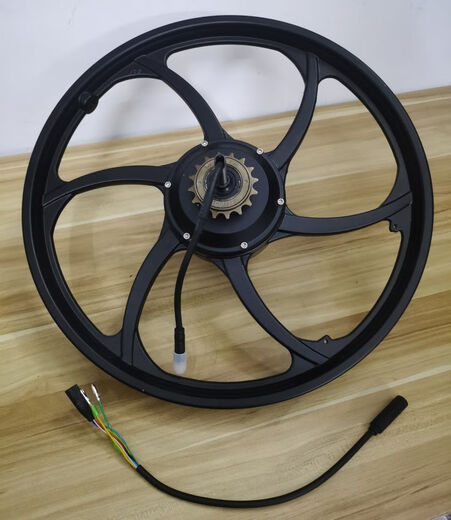 20-inch electric bicycle motor 16-inch brushless toothed high-speed 36V48V250W350W rear wheel variable speed motor 20-inch 4840 single-speed motor waterproof quick-release 9-pin