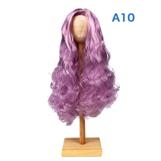 Debisheng wig 3-point girl wig bjd silicone wig DF dream fairy tale brain-opening version exclusive wig cover A10_1049 rolls and middle points suitable for 3-point girl