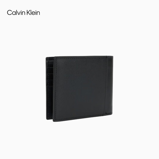 Calvin KleinJeans25 new autumn style men's business portable ck cow leather ID card bag wallet gift 4D1066G