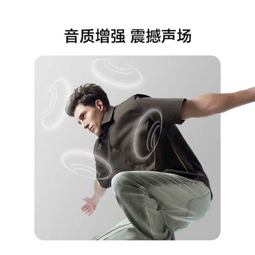 Honor personally selected ear clip-on headphones Honor headphones Bluetooth headphones Dual microphone noise reduction for calls Long battery life Comfortable Suitable for Honor Huawei mobile phones Sea Breeze Blue