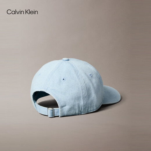 Calvin Kleinjeans [chinesisches Valentinstagsgeschenk] 25 Frühlings- und Sommermänner und Frauen Klassiker CK Stickerei Logo Denim Baseball Cap 4G5017G LHL-Denim Hell Blue One Size Os OS
