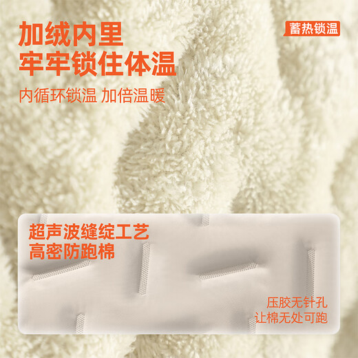 Warrior three-proof technology cotton jacket men's winter cold-proof and warm plus velvet thickened cotton jacket men's versatile loose jacket