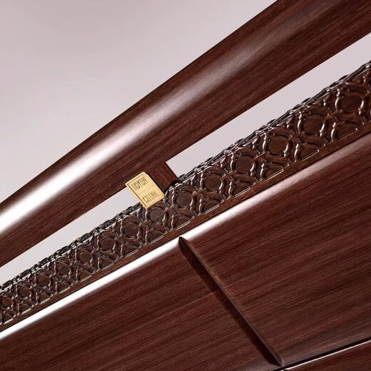 
Nanyang Hu Family (HOOS) Nanyang Hu Family Nanyang Hu Family Hongyun Series HE9930 All Solid Wood Large Bed Aili Ancient Yi Su Mu New Chinese Style Ancient HE9920 Bedside Table 560*452*501-Eku Others