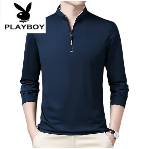 Playboy (Playboy) T-shirt à manches longues en coton pur