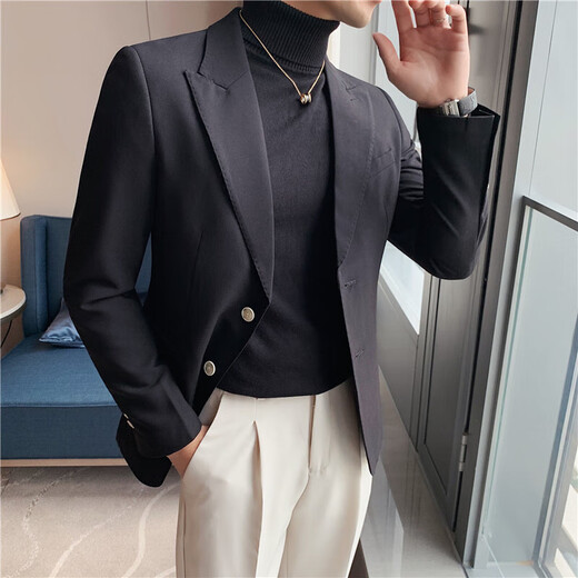 S MAX MARAlKR white suit jacket for men 2025 new Korean style trendy high-end business casual slim men's suit white 2XL