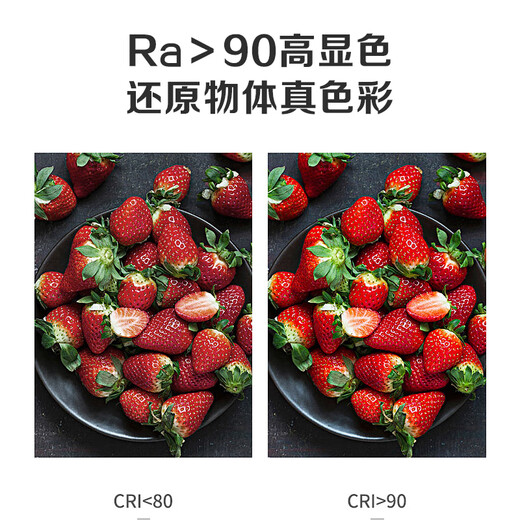 OPPLE LED downlight all-aluminum depth anti-glare adjustable angle spotlight embedded aisle spotlight 7W warm white light (opening 75-80)