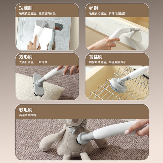 TINSSISY originated from Germany high temperature and high pressure steam cleaner portable sterilization kitchen range hood air conditioner multi-function cleaning machine small household all-in-one machine multi-function cleaning artifact German hot model-CCTV show-high voltage hybrid-frequency conversion energy saving