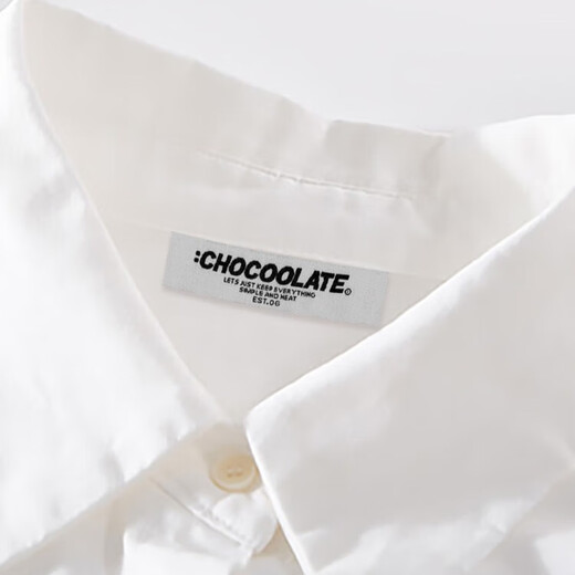 CHOCOOLATE it women's white long-sleeved shirt women's layered fake two-piece women's autumn and winter new high-end temperament waist suit black L