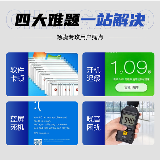 Changxiao Shangqi A National Subsidy 20% Desktop Computer Host Office y Home Single Machine (12a generación i3-12100f 16G 512G WiFi Bluetooth)