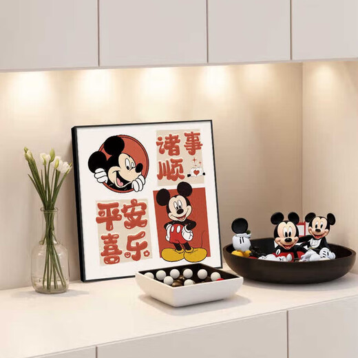 
Sensual painting 2025 new style living room decoration painting cream style restaurant hanging painting medieval style desktop painting bedroom bedside mural JD15736 50*50 texture oil canvas ps black frame