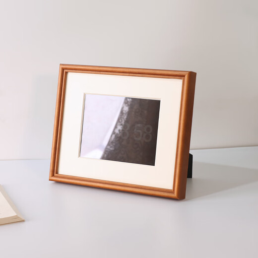 Nuevo mini marco de fotos antiguo de madera maciza para tableta para ipad que se puede convertir en un marco de reloj de pared en segundos, un soporte para álbumes de fotos electrónicos y marcos de fotos, personalizado, color nogal negro, madera maciza, hueco 0,8 que incluye cartón engrosado - ipad colgante 7-9 - orificio grande de 12 pulgadas 25,4 * 30,5 cm