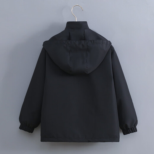 多眯童话（duomitonghua）童装男童加绒户外服三合一儿童外套秋冬 黑色 170