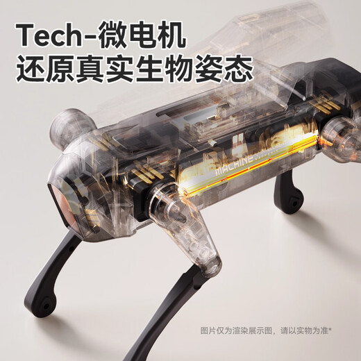 LIVING STONES Robot Dog Intelligent AI Robot Remote Control Car Children's Toys Boys and Girls 3-6-10 Years Old Birthday Gift AI Intelligent Programming Robot Dog Can Play Water Bombs BK 23456 Year Old Primary School Students