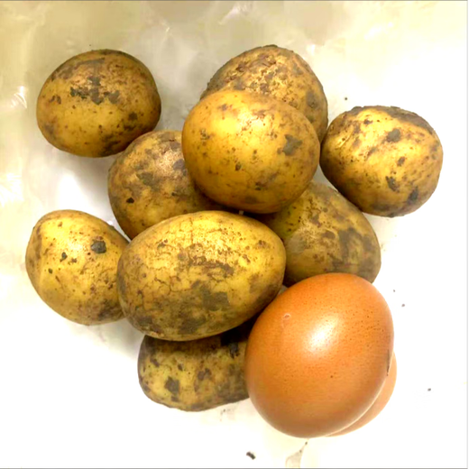 Jingxiansheng Shandong fresh small potatoes net weight 3Jin Jin is equal to 0.5kg, single fruit is more than 100g, freshly dug yellow heart potatoes and vegetables are sent directly from the source